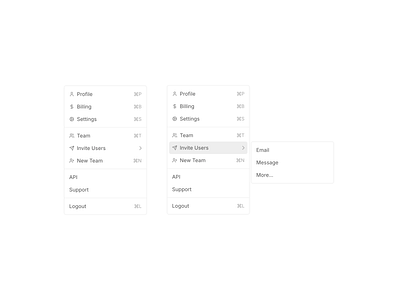 Dropdown css design dropdown html interface menu mod navigation nested overlay popover ui web