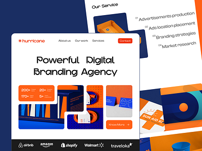 Branding Agency Landing Page | UI Website Design branding agency design creative landing page design ui ux design ui design website design