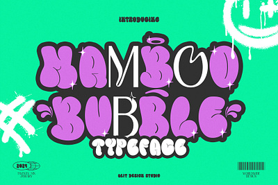 Mamboo Bubble Mix Graffiti Font design font fonts letteing typeface