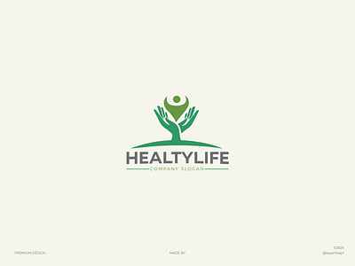 Healthylife - Logo Design branding business logo graphic design greenlife healthcare logo healthcare logo design healthylife healthylife logo design hospital logo logo and brand designer logo creation logo creator logo design medical medicare print printing vector wellness