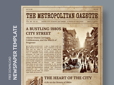 Western Vintage Newspaper Free Google Docs Template docs free google docs templates free template free template google docs gazette google google docs google docs newspaper template magazine news paper newspaper old newspaper template vintage vintage newspaper vintage newspaper template western western newspaper western newspaper template