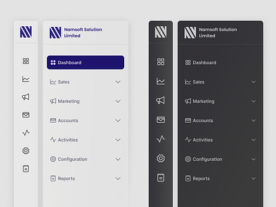 Navigation Bar Design app navigation application design crm software icon nav icon navbar navbar navigation bar side navigation software app software navigation software ui ui design ui navbar ui navbar design ui navigation ux ux design web app navigation web application web ui