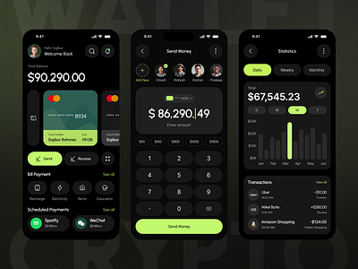 Banking Mobile App Design app design app designer app ui ux design banking app design banking wallet app design design figma figma uiux mobile app mobile app design mobile banking app design mobile banking app design figma payment app design wallet app design