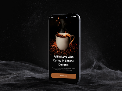 Coffee Shop Mobile App Design coffee shop mobile app design ui