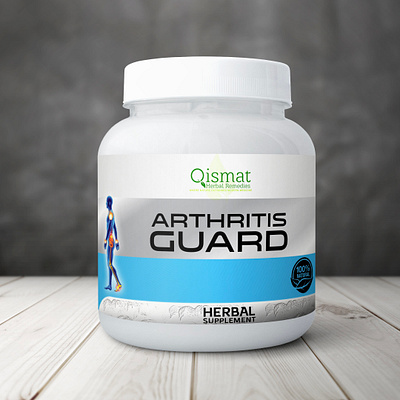 Bottle Label Arthritis Guard Herbal herbal medicine