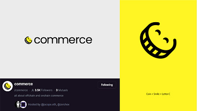 commerce logo brandidentity businessbranding coindesk coinsymbol commerce logo creativelogo digitaleconomy ecommercedesign fintechlogo letter c logotype minimalistlogo modernlogodesign socialmediagroup startupbranding