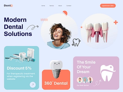 Dental Clinic landing page clinic clinical website dental landing page dental website doctor website health website medical landing page medical website mobile app