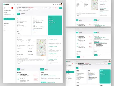 Real State Order Management Dashboard app design branding clean dashboard design ecommerch graphic design illustration managment minimal order order managment saas ui designer ui ux design