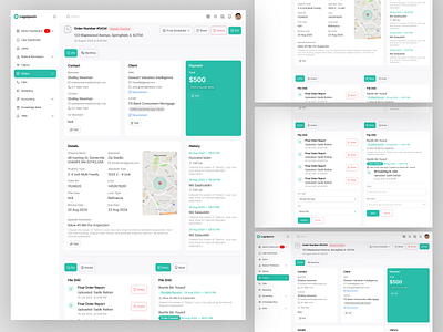 Real State Order Management Dashboard app design branding clean dashboard design ecommerch graphic design illustration managment minimal order order managment saas ui designer ui ux design