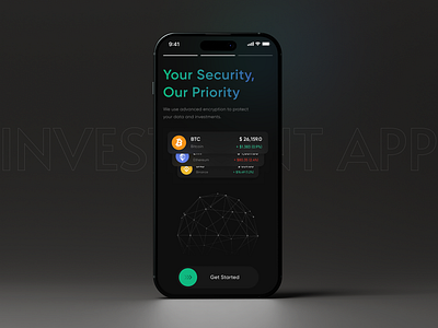 Investment App app design crypto app finance app financial app fintech investment app mobile app mobile app design stock market app stock trading app ui design uiux