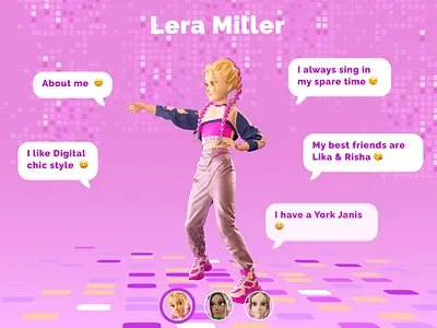 Lera Miller 3d animation coalla design motion graphics ui web design