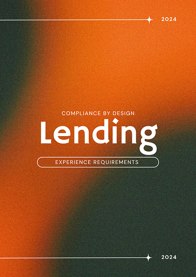 Experience Requirements | Compliance by Design banking compliance cx delivery experience design experience requirements lending money product design requirements service design strategic design strategy xd