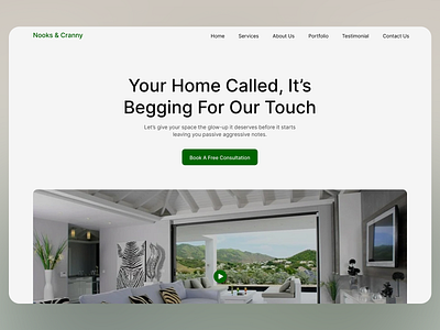Branding: Transform Your Space with Nooks & Cranny architectural showcase consultation services customer focused design decor branding elegant design functional layout high quality visuals home improvement home makeover interior design lifestyle branding minimalist layout modern aesthetics professional decor responsive design seamless navigation sophisticated visuals user engagement user friendly interface visual storytelling