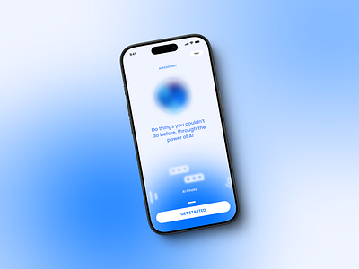 NEW AI - Concept App UI ai appui ui user experience user interface ux