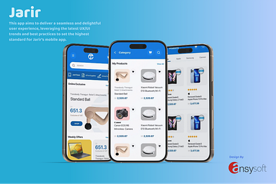 The app "Jarir" has been designed by Ansysoft adobe photoshop architects civil engineers customers cutting edge design solutions experience industry it developers mobile app professionals students uxui design visual appeal