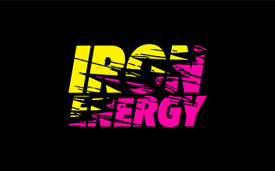 Iron Energy Design club energy graphic design iron