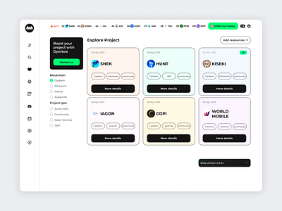 Dashboard design & crypto branding figma graphic design ui ux