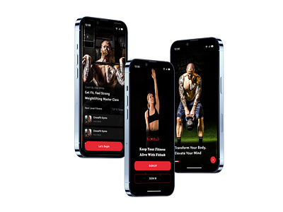 Fitness hub appdesign figma fitness gym training ui uiux ux walkout