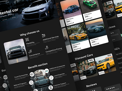 Rent A car Website UI Design carbookingui carrental carrentaldesign uiux carrentalux designinspiration dribbble dribbbledesign rentalcardesign traveldesign travelux uiux userfriendlydesign vehiclerentaldesign webdesign webdesignshowcase