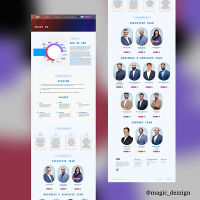 About us page : Light Theme app branding design graphic design illustration logo typography ui ux vector