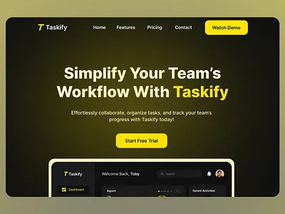 Poster: Revolutionize Your Team’s Productivity business productivity collaborative design digital workspace efficiency booster intuitive design modern dashboard organizational tool productivity app productivity tool project management streamlined workflow task organizer task prioritization task tracker taskify platform team collaboration team dashboard time management user friendly ui workflow management