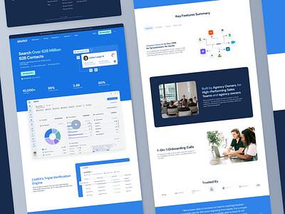 CRO Landing page app creative dashboard design illustration interface saas ui