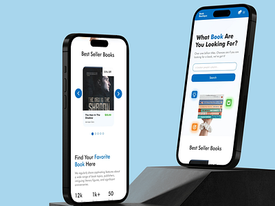 Mobile Design: Book Boutique: Your Personalized Book Finder app navigation app visuals bestsellers book display book recommendations book search clean ui digital bookstore digital library e commerce app interactive design intuitive design minimal design mobile interface mobile ux product catalog responsive layout user centric design user friendly ux design