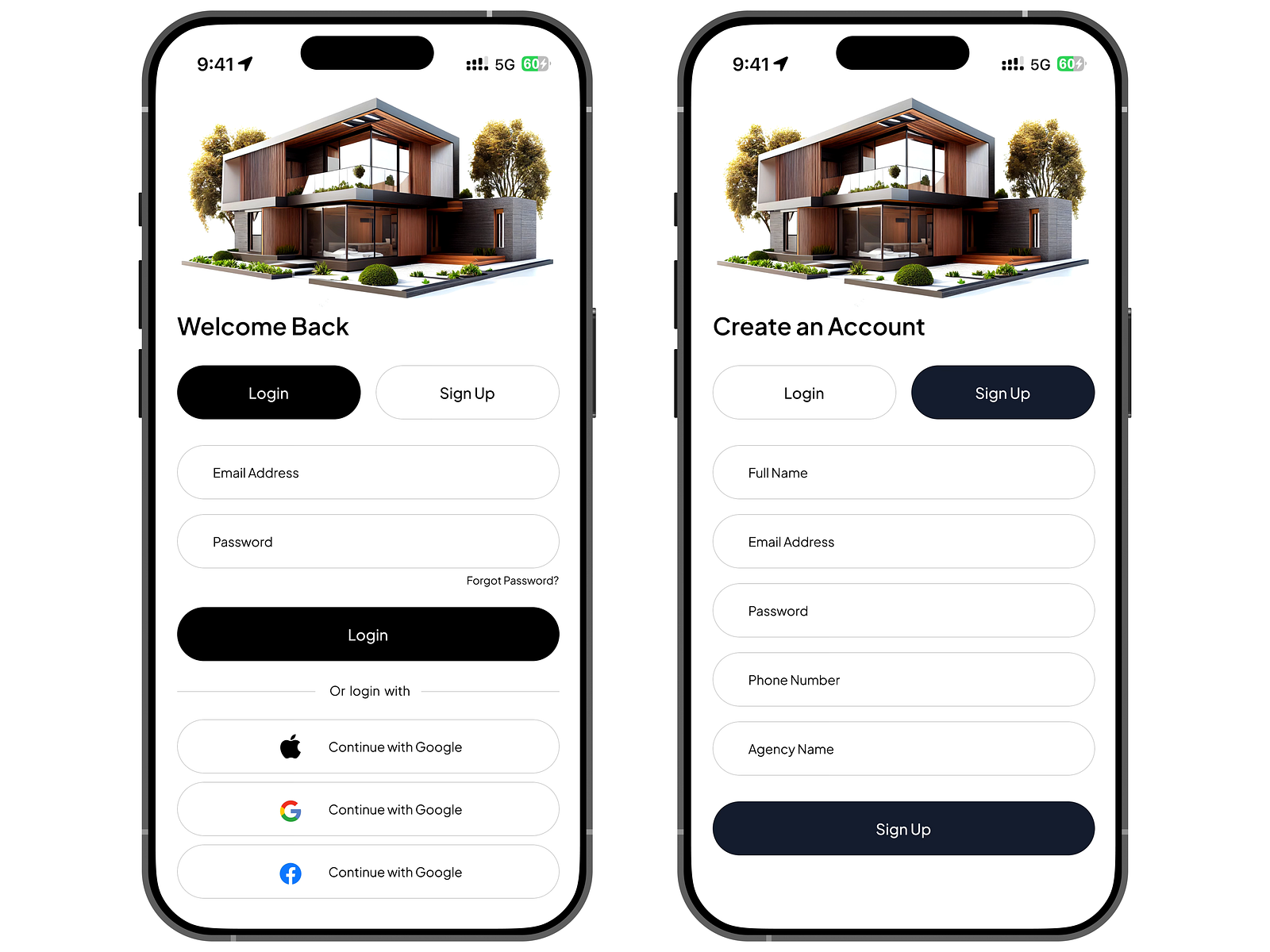 Login & Sign up Ui design by Faran UI/UX on Dribbble