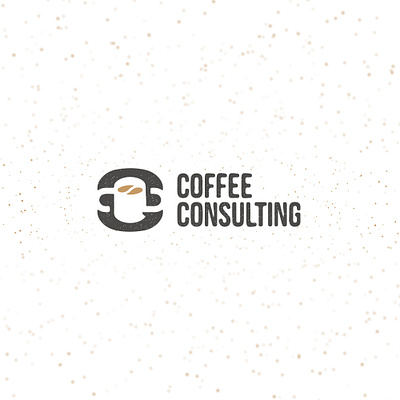 Coffee Consulting bean coffee consulting cup logo