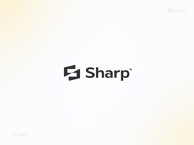 SHARP branding design gillette logo graphic design illustration kin logo letter logo letter mark letter s logo logo s letter logo s logo sharp logo sharps slogo strong logo typography ui word logo wordmark