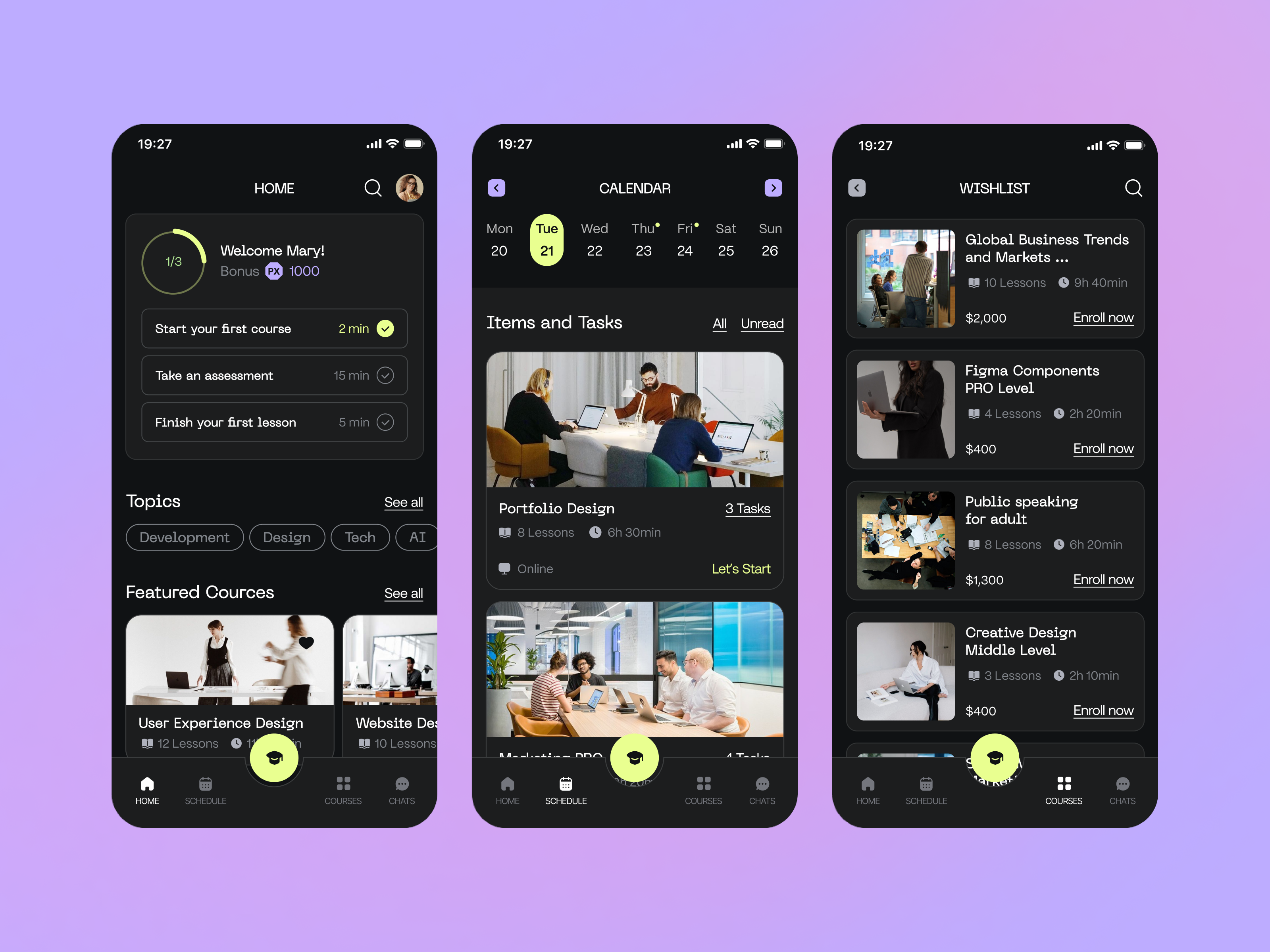Example of Mobile App Design