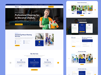 🌿 Clinova - Cleaning Services Company Website Landing Page🌿 clean website cleaning services website cleaningservicewebsite clinovacasestudy digitaldesign dribbbleshots figma landing page landing page ui modernwebdesign rakib design rakibui serviceindustrydesign serviceplatform ui ui design ux web design website wordpress