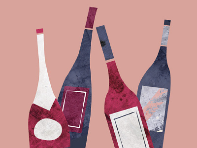 Illustrations brand design graphic design illustration wine