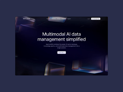 Data Managemenet - Hero data management data ui hero ui web ui