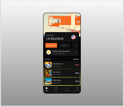 Sonos Loan App agency website app best ui design design finance fintech illustration insurance landingpagedesign loan mobile app payment ui website design