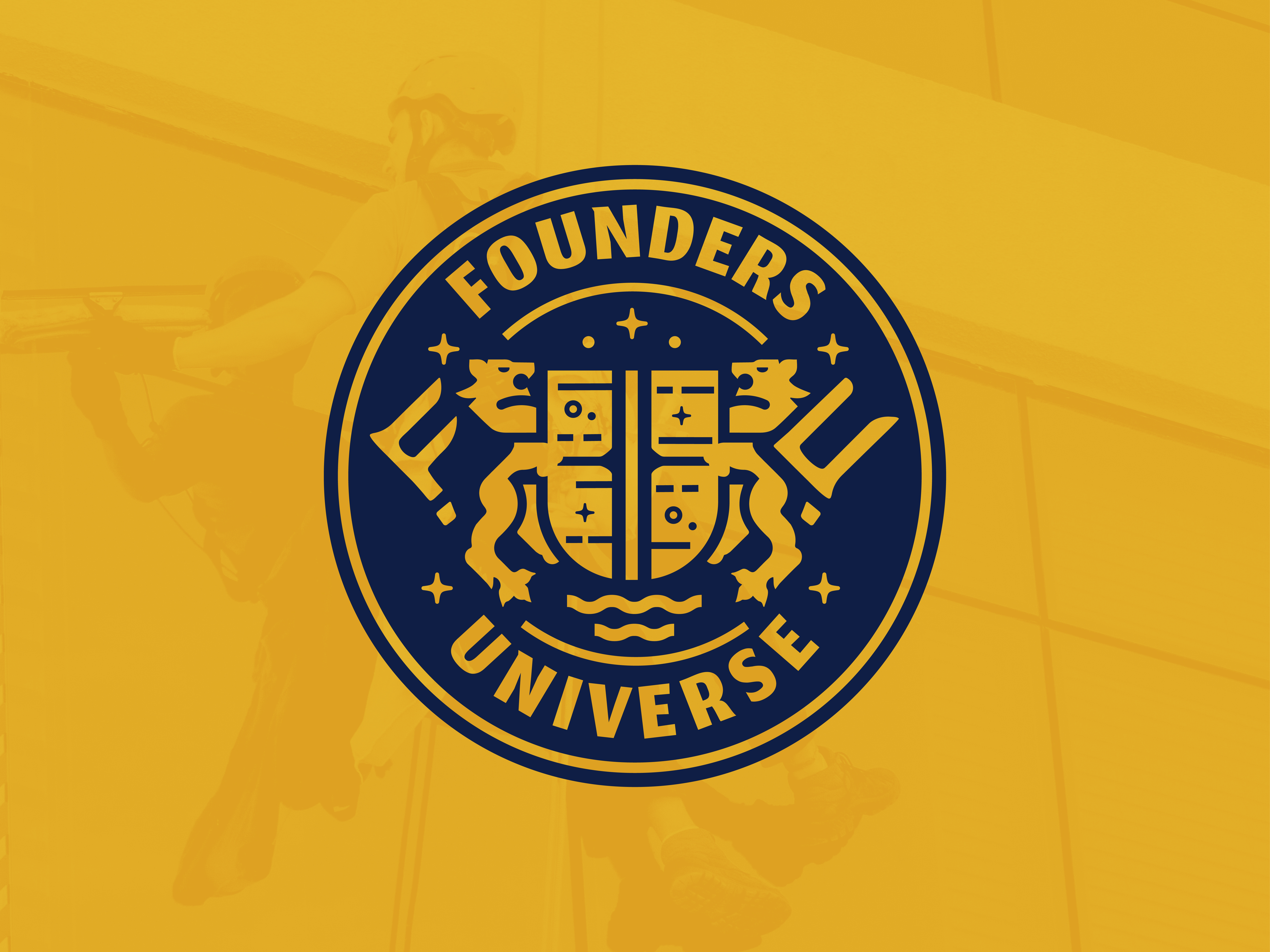 Founders Universe Logo brand guide branding character design design graphic design illustration lion logo vector