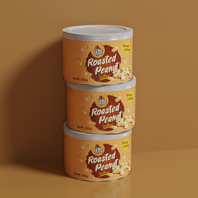 CRAM CRAM – Roasted Peanut Packaging 3d 3d mockup animation box branding design graphic design illustration jar design jar packaging label design logo motion graphics nut packaging packaging design peanut packaging snack branding