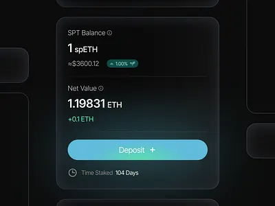 Sprout Balance & Deposit Component dapp defi eth green linum minimal sprout ui uniswap ux webapp yearn yild
