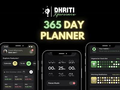 365 Day Planner App design 365 day planner app design planner app planner app design todo app ui design ux ux design