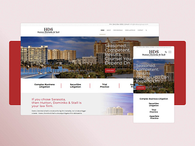 HDS Law Group: Lawfirm Website Design that Converts