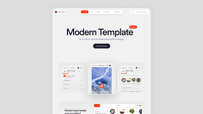 Bento Design - Landing Page bento bento grid landing page product design ui