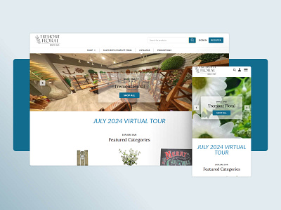 Revitalizing the Online Experience for a Premium Floral Boutique