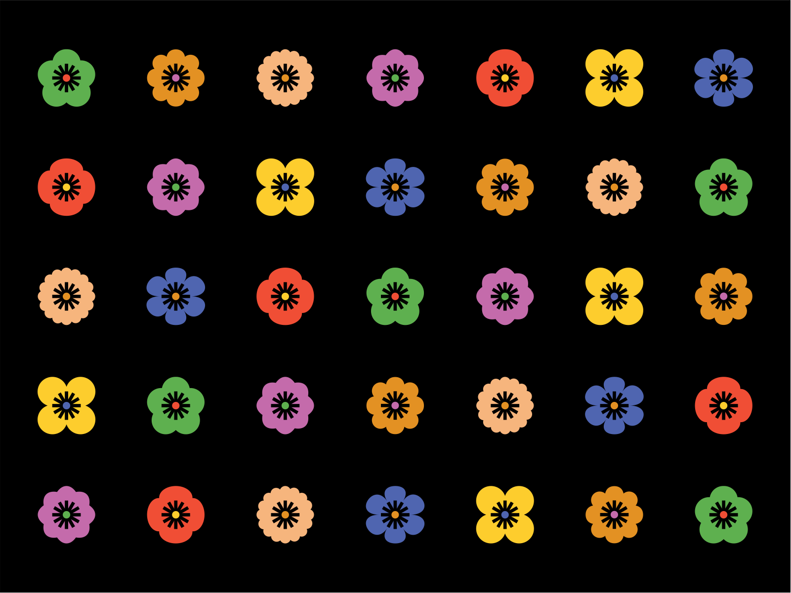 Example of Floral Pattern