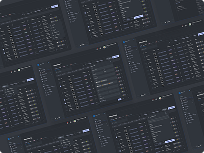 Inventory Management Software UI cleandesign crm dark darkmode darkui dashboarddesign datavisualization designsystems figma hr hrms interactiondesign inventorymanagement inventoryui product productdesign saas softwaredesign ui webappdesign