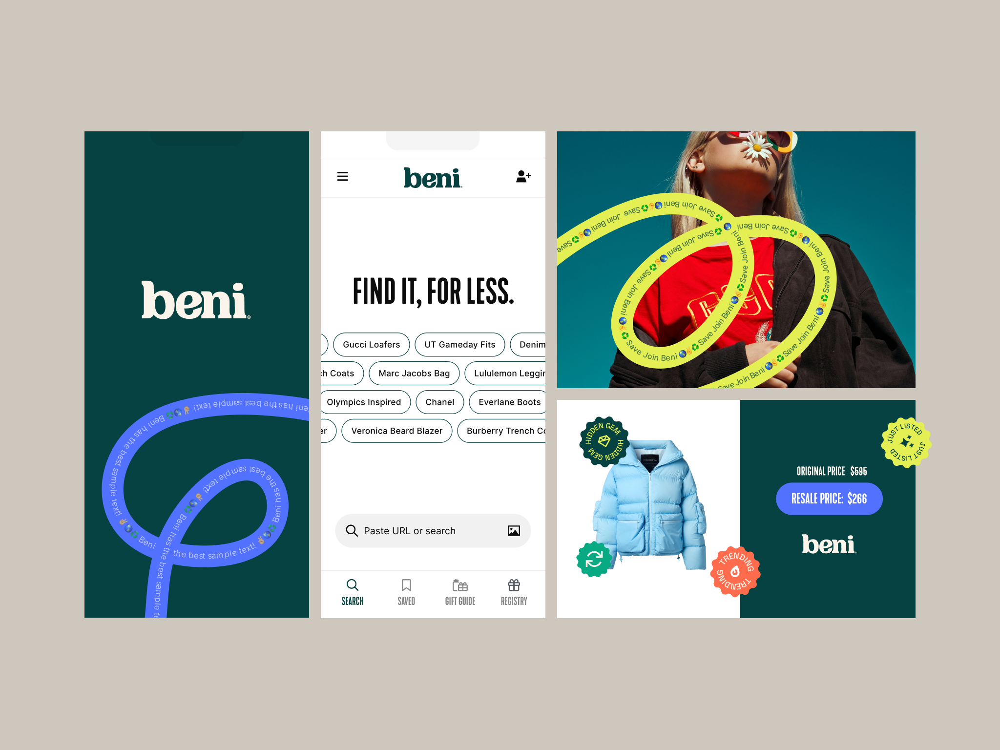 Beni Design beni chicago extension resale retail ux
