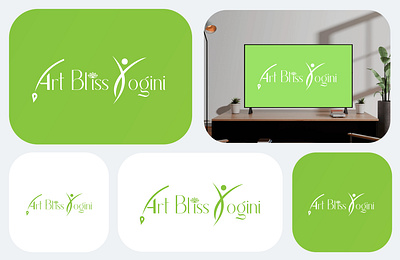 Art Bliss Yogini LOGO DESIGN branding design graphic design illustration logo logo design typography vector