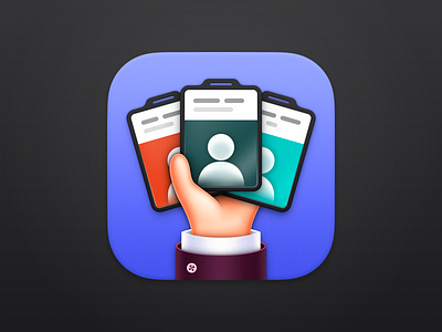 User Badges App Icon app icon app icon design macos app icon