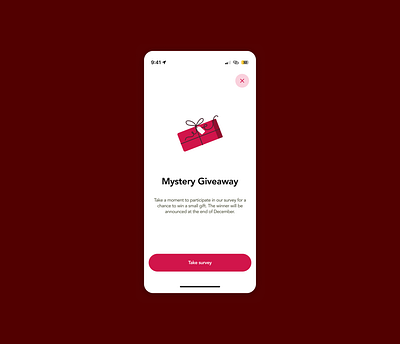 Product Giveaway dailyui