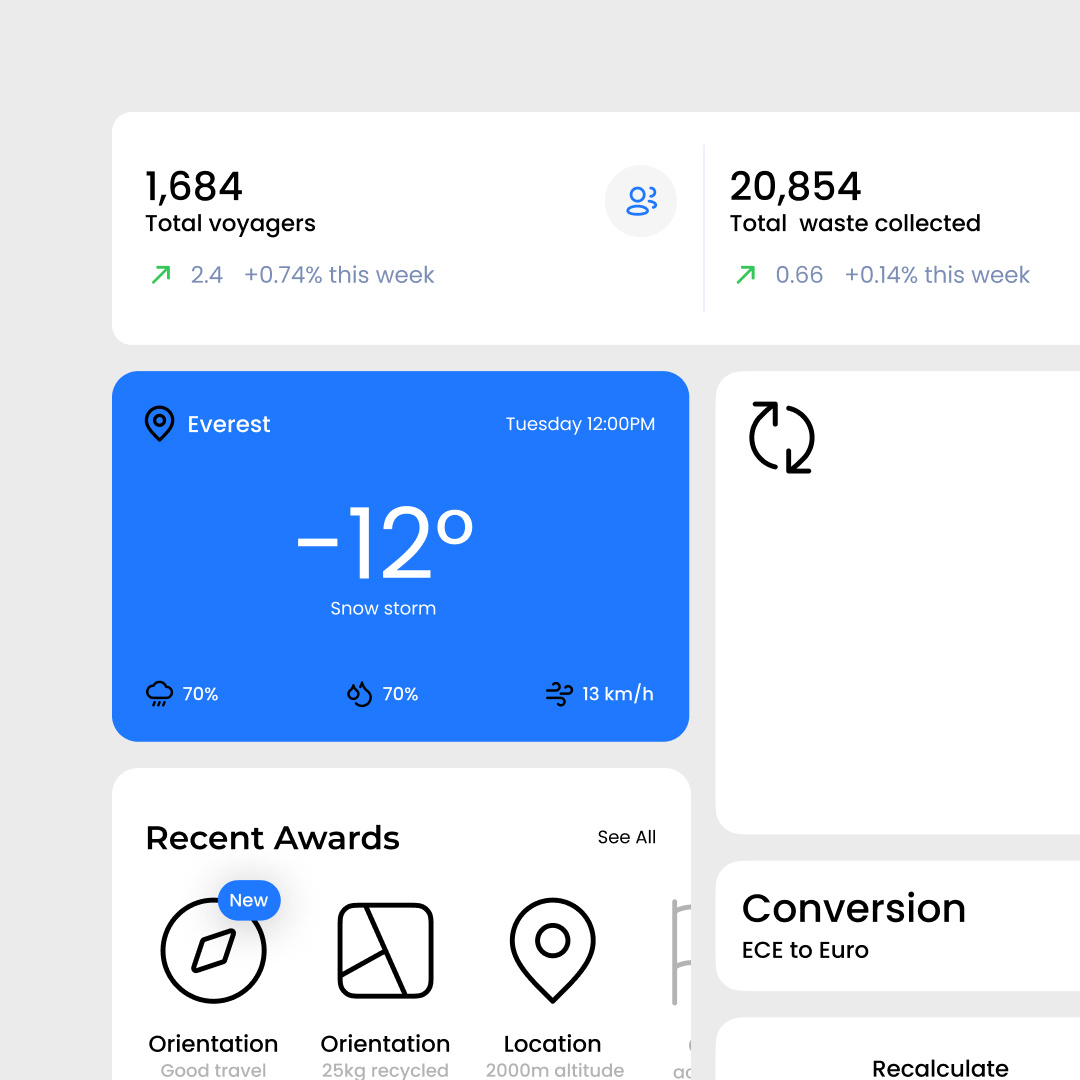 Application design - The NeverRest Project animation application figma ui ui design