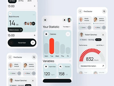 Doctor Finding App branding creative interface design dribbbleshots. dribble portfolio ui